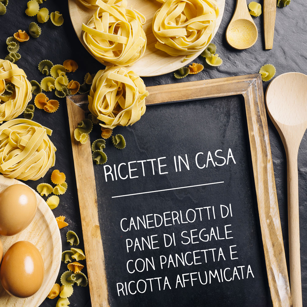 Canederlotti di pane di segale con pancetta e ricotta affumicata - Fiorenzo Varesco - ricette in casa - alpibio