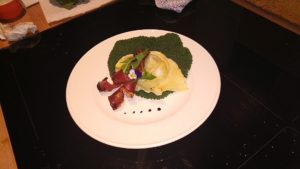 CAPPELLACCI AL TARASSACO CON CACIO-RICOTTA E SPECK CROCCANTE di Chef Max Arer - ricette in casa - AlpiBio
