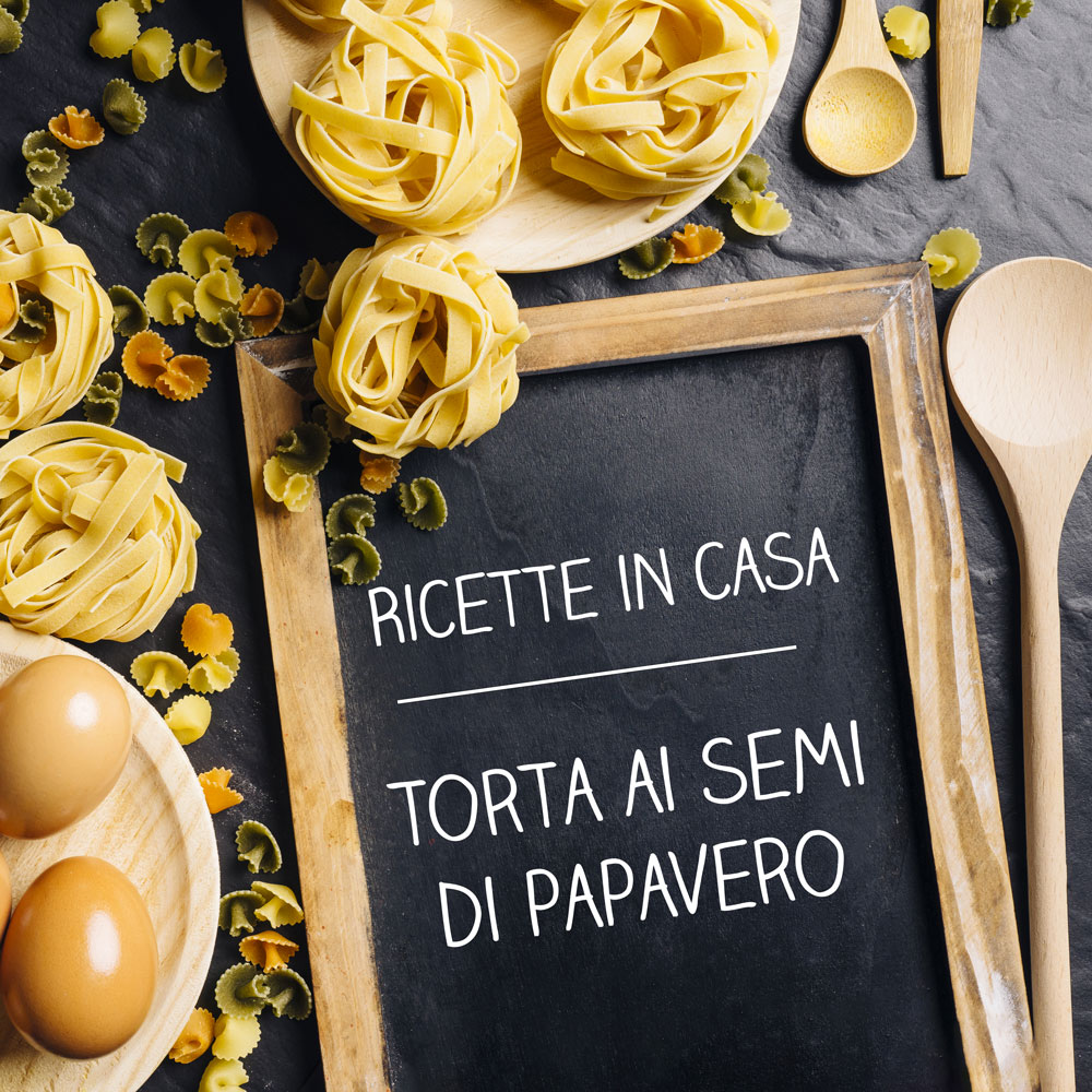 Torta ai semi di papavero - coghi del trentino - ricette in casa - alpibio